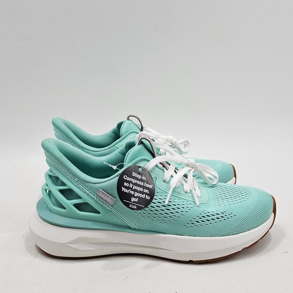 Kizik Athens Sneaker Wo's 9 Pistachio Hands-Free Walking Shoes Breathable - Picture 11 of 15